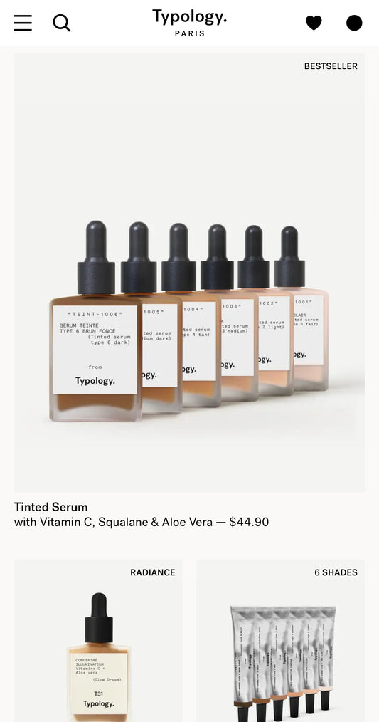 My Latest Obsession : Typology Tinted Serum